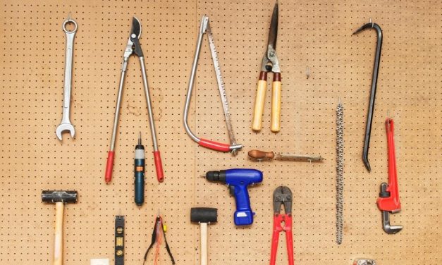 Garage Pegboards for Easy Organizing