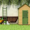Outdoor Storage Benches, Cabinets, Sheds, and Portable Buildings