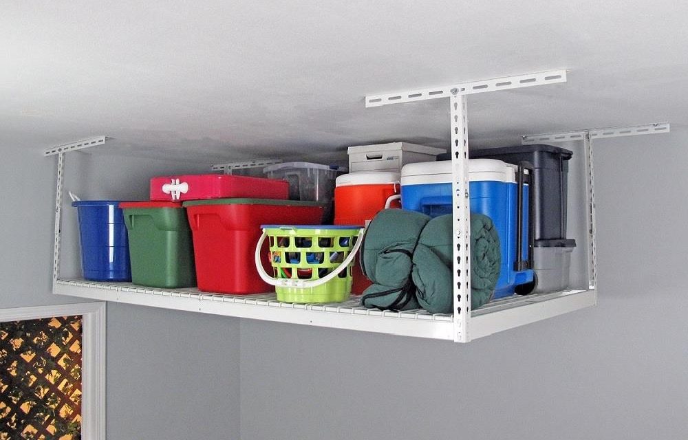 Overhead Garage Storage: Making Use of Wasted Space